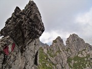 56 Passaggi su roccette con attenzione